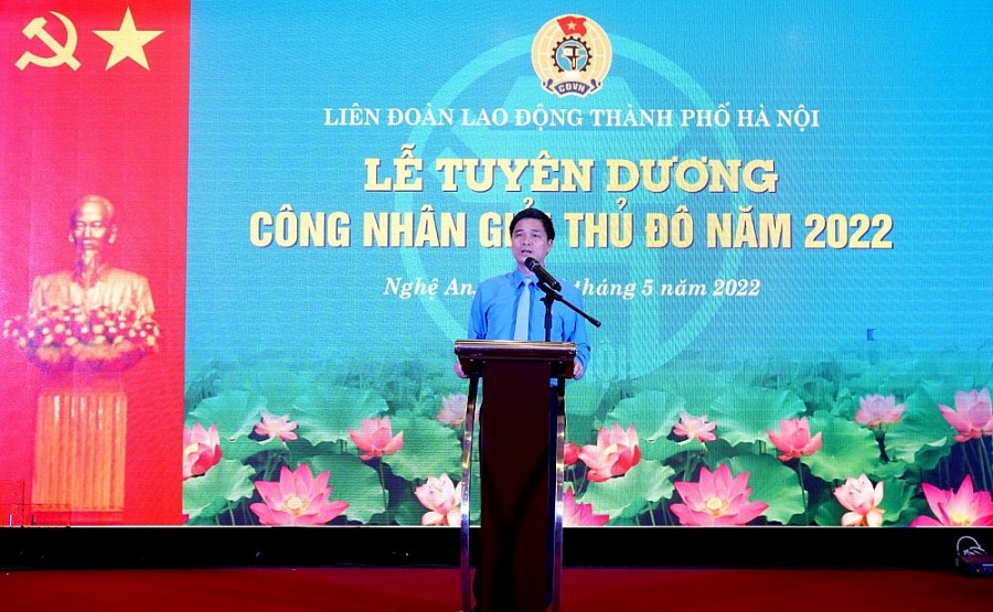 Tuyên dương 100 Công nhân giỏi Thủ đô năm 2022