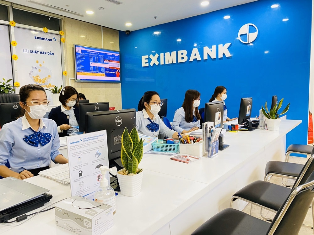 Ngân hàng Eximbank niêm yết lãi suất các kỳ hạn dưới 1 tháng ở mức 0,2%/năm