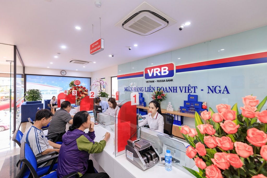 Ngân hàng VRB nắm giữ thứ hạng lãi suất cao nhất hôm nay