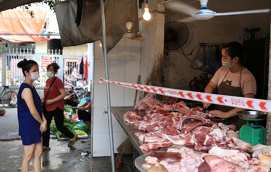 Nhiều cách làm mới, sáng tạo trong phòng, chống dịch tại chợ dân sinh