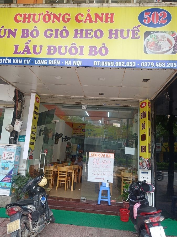 ha noi nhieu cua hang chu dong phong chong dich covid 19