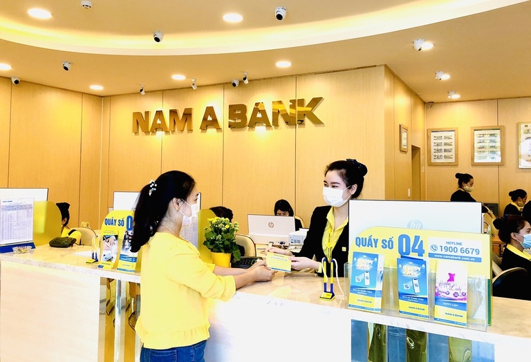 Ngân hàng Nam Á niêm yết lãi suất dao động từ 0,1% - 6,7%/năm