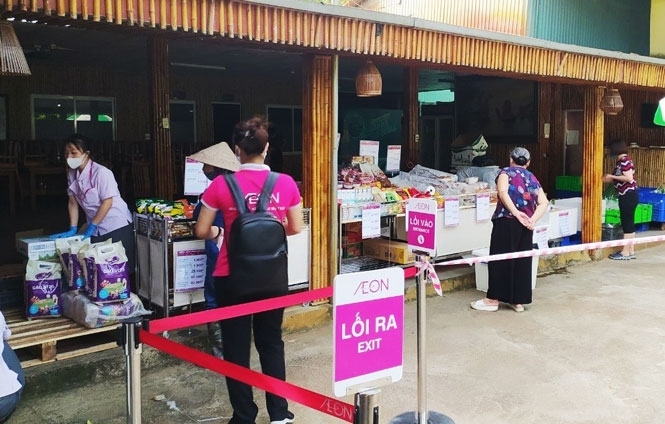 Siêu thị AEON Long Biên mở bán hàng lưu động tại Hà Nội