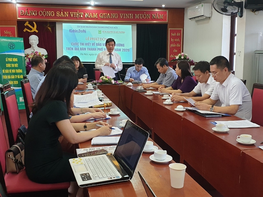 Phát động Cuộc thi viết về Bảo vệ môi trường trên địa bàn thành phố Hà Nội năm 2020 