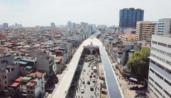 Từ ngày 9/11, ô tô được lưu thông tại đường vành đai 2 trên cao đoạn Ngã Tư Sở - Ngã Tư Vọng