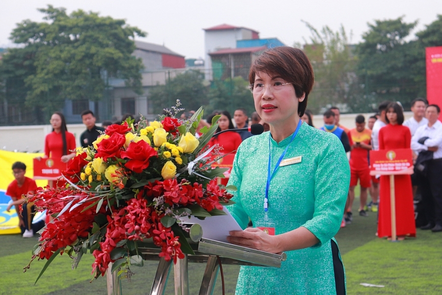 Khai mạc Giải bóng đá Công nhân, viên chức, lao động - Cúp báo Lao động Thủ đô lần thứ VI năm 2020