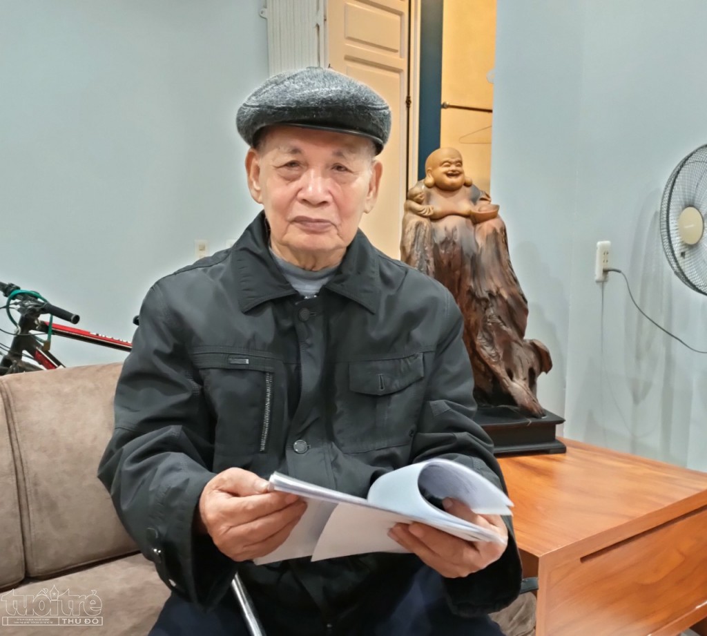 Ông Nguyễn Văn Trình, nguyên đơn trong vụ án đòi lại quyền sử dụng đất