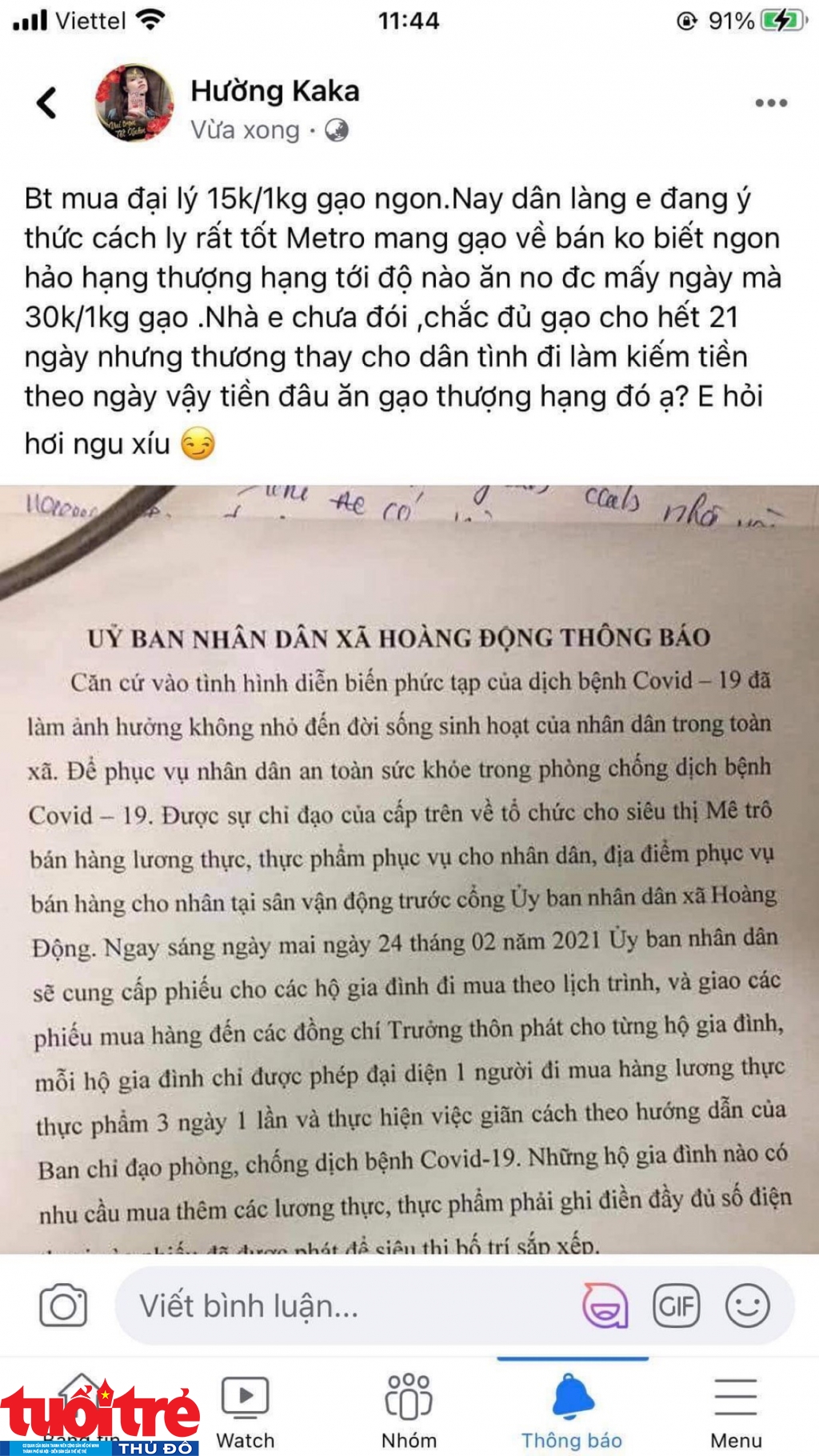 Trang Fabook của Hường Kaka