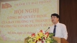 Ông Nguyễn Quang Diện giữ chức Phó Bí thư Quận ủy Đồ Sơn, Hải Phòng