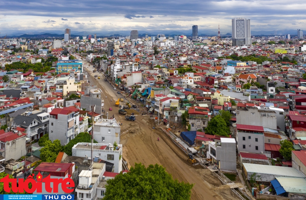 Tuyến đường Hồ Sen - Cầu Rào 2 đã được GPMB thông toàn tuyến