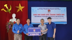 Hải Phòng: Trao tặng khu vui chơi cho thanh thiếu nhi