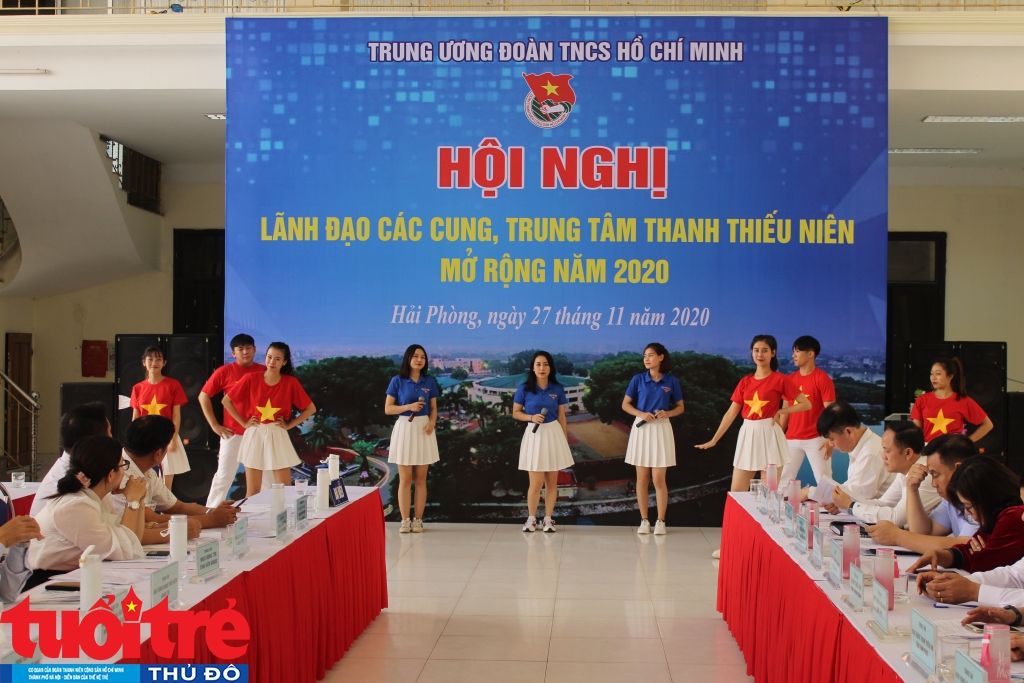 Tiết mục văn nghệ của Cung văn hoá thanh niên Hải Phòng