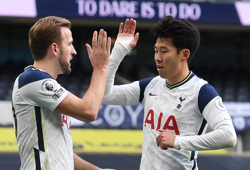 Bộ đôi Son – Kane thăng hoa, Tottenham trở lại đường đua vô địch