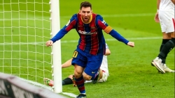 La Liga: Messi tỏa sáng giúp Barcelona vượt qua Sevilla