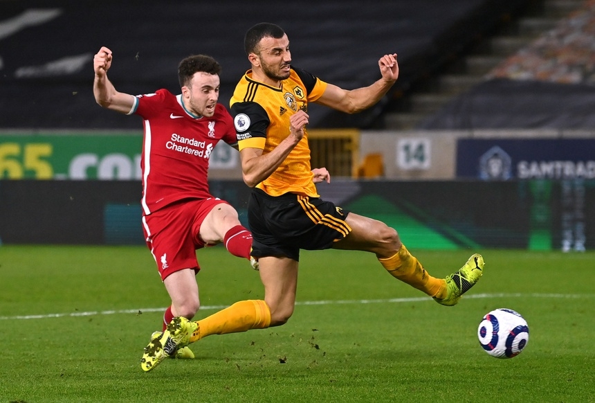 Đánh bại Wolverhampton, Liverpool áp sát nhóm dự Champions League