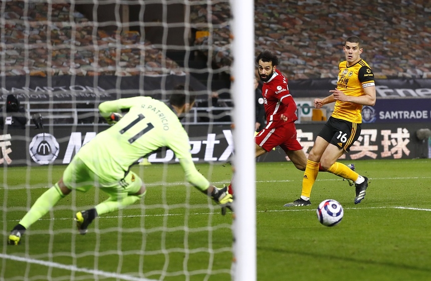 Đánh bại Wolverhampton, Liverpool áp sát nhóm dự Champions League