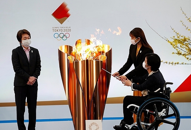 Nhật Bản bắt đầu lễ rước đuốc Olympic Tokyo 2020