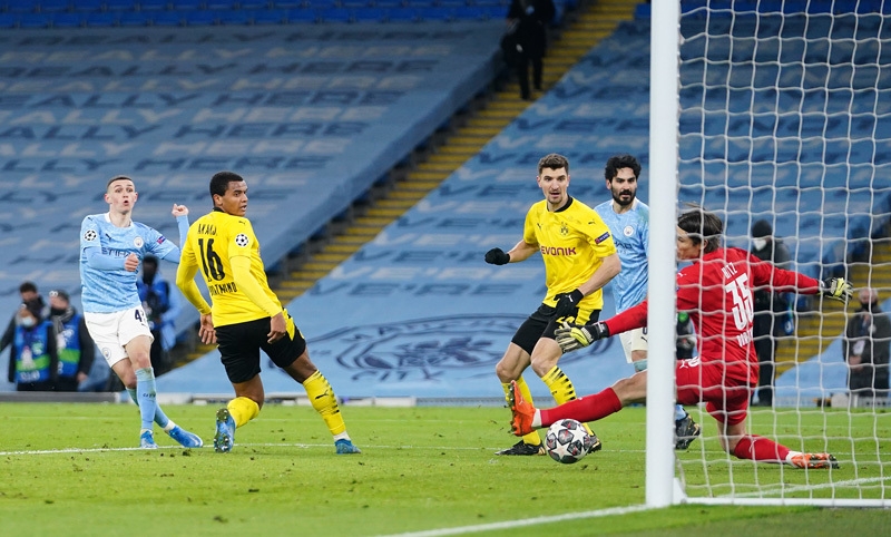 Manchester City có chiến thắng “nghẹt thở” trước Dortmund