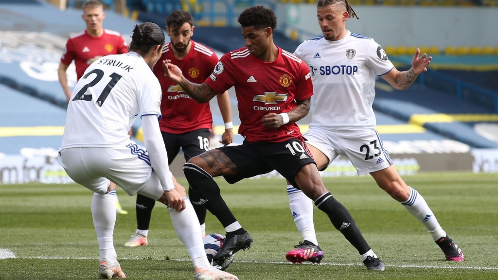 Hòa Leeds United, Manchester United hụt hơi trong cuộc đua vô địch Premier League