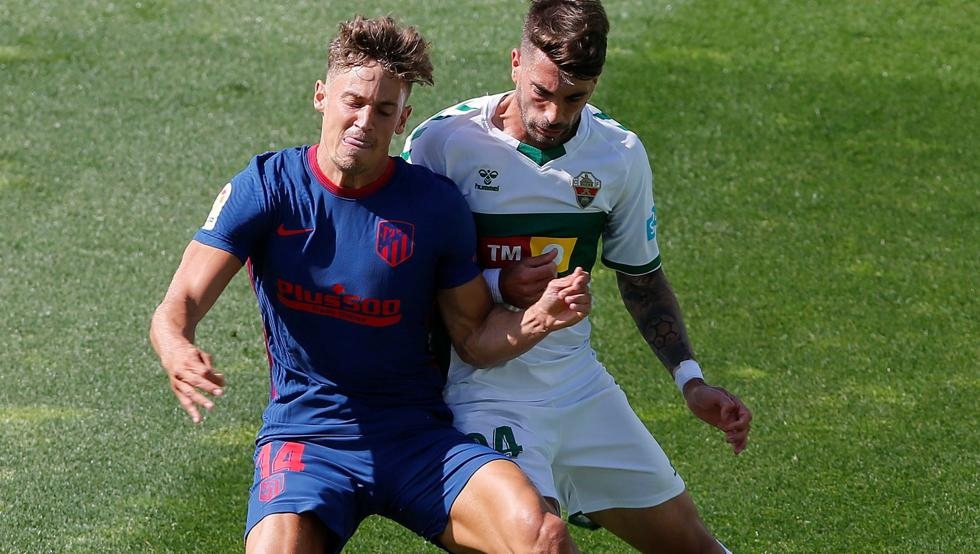 Đánh bại Elche, Atletico Madrid giữ vững ngôi đầu La Liga