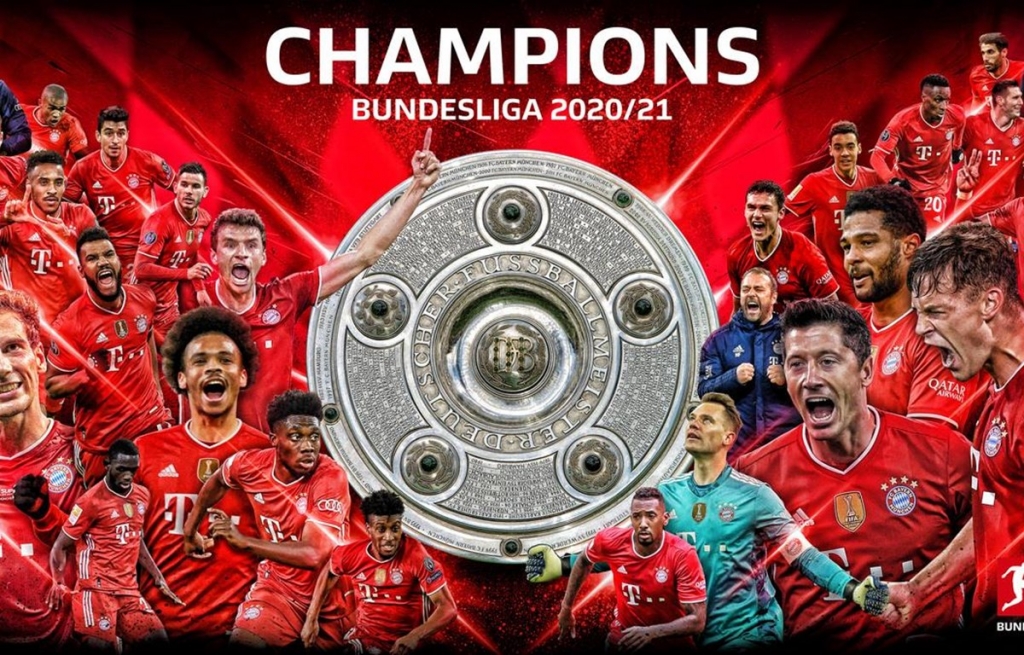 Bayern Munich lần thứ 9 liên tiếp vô địch Bundesliga