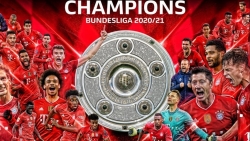 Bayern Munich lần thứ 9 liên tiếp vô địch Bundesliga