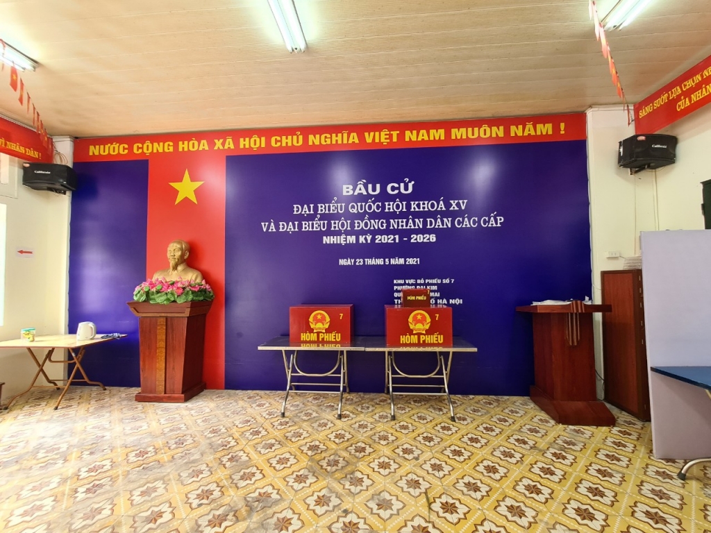 Phường Đại Kim: Chuẩn bị sẵn sàng công tác vừa bầu cử, vừa phòng chống dịch Covid-19