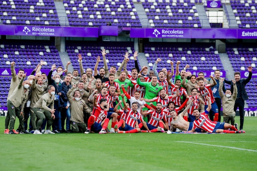 Atletico Madrid giành chức vô địch La Liga