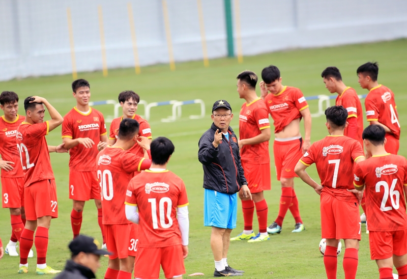HLV Park Hang Seo công bố danh sách 29 cầu thủ sang UAE