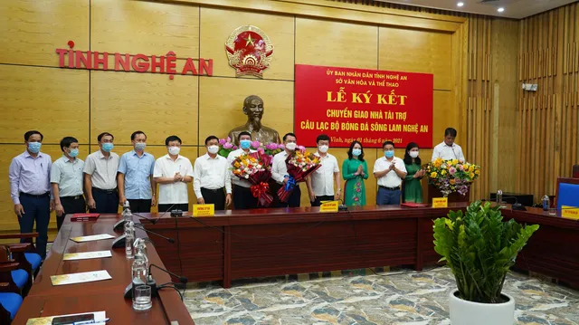 Có nhà tài trợ mới sau 12 năm, CLB Sông Lam Nghệ An không đổi tên gọi