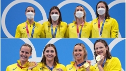 Olympic Tokyo 2020: VĐV được bỏ khẩu trang trên bục nhận huy chương