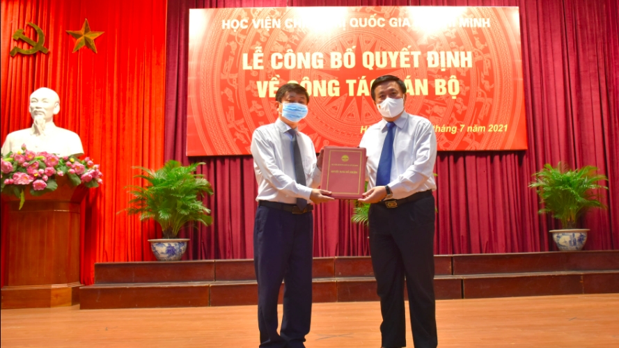 PGS.TS Phạm Minh Sơn được bổ nhiệm làm Giám đốc Học viện Báo chí và Tuyên truyền