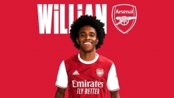 Rời Chelsea đến Arsenal, tiền vệ Willian nhận mức lương “khủng”