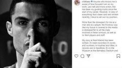 Ronaldo đăng “tâm thư” bác bỏ tin đồn chuyển nhượng
