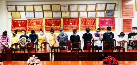 13 nam nữ dương tính với ma tuý tại một cửa hàng ở TP Bắc Giang