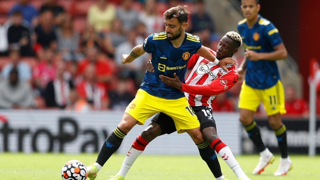 Manchester United bị Southampton cầm hòa đáng tiếc
