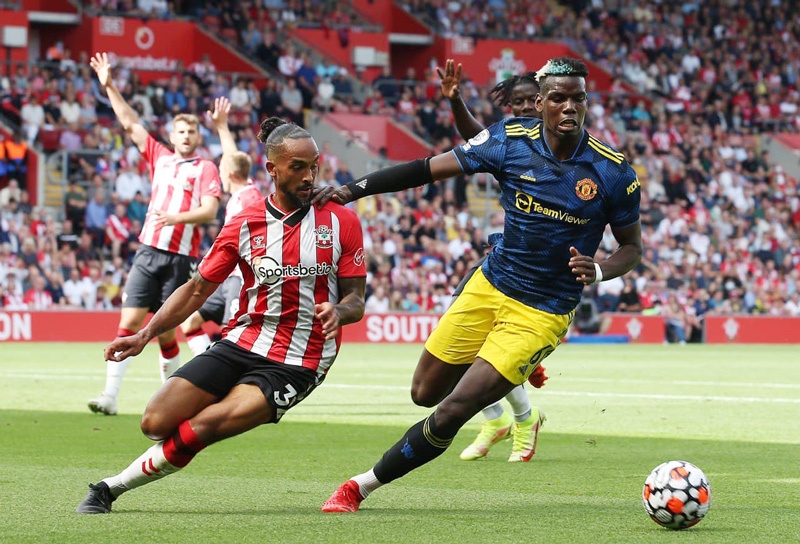 Manchester United bị Southampton cầm hòa đáng tiếc