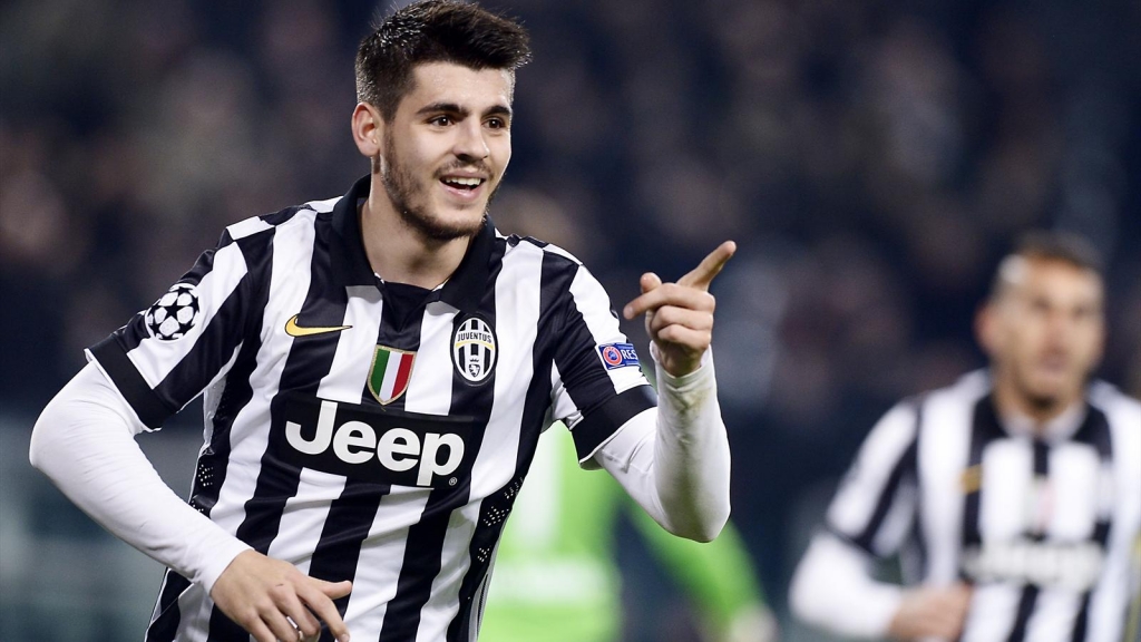 Alvaro Morata trở về đầu quân cho Juventus