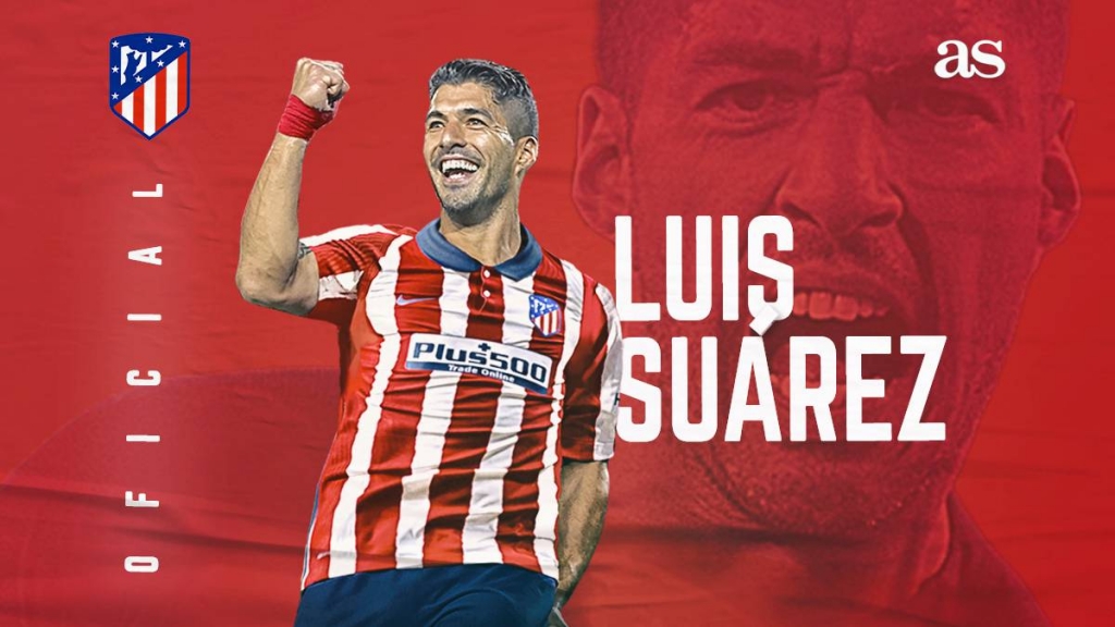Luis Suarez chuyển đến Atletico Madrid với mức phí 6 triệu euro
