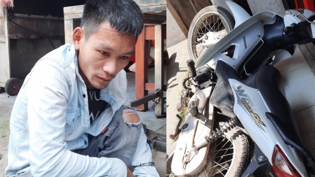 Bắc Giang: Vừa ra tù lại tiếp tục trộm cắp xe máy
