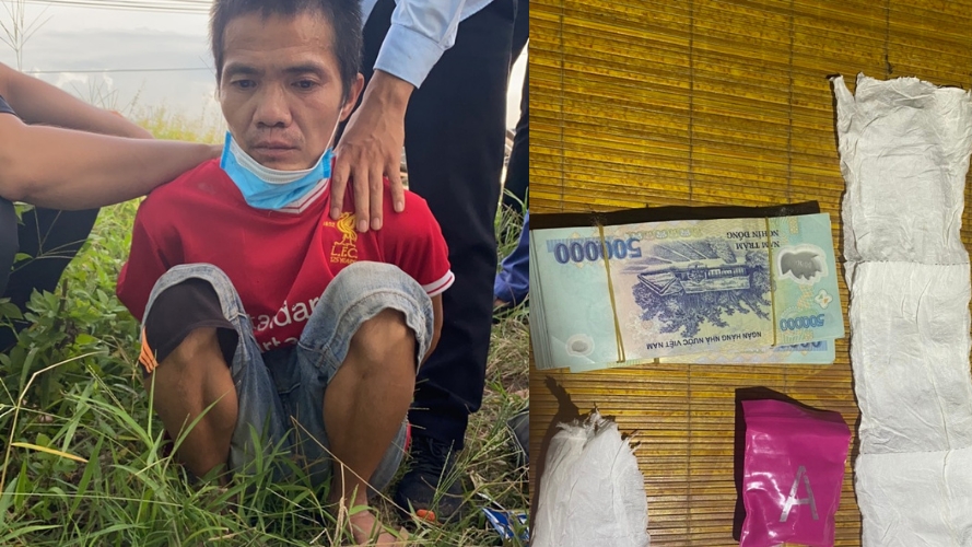 Bắc Giang: Bắt quả tang đối tượng tàng trữ trái phép chất ma túy tại Tân Yên