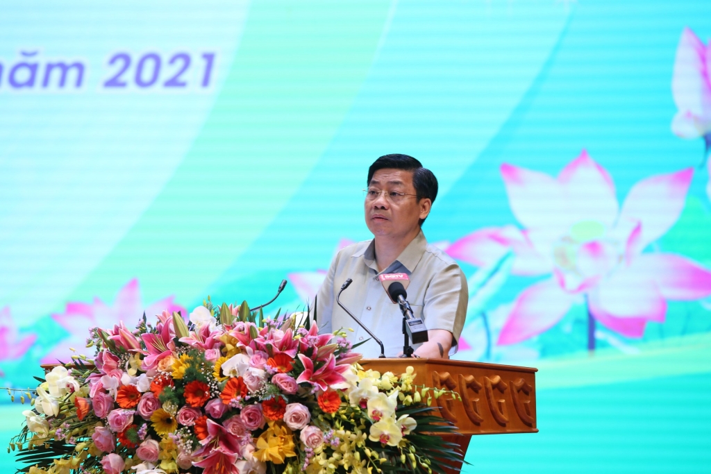Bí thư Tỉnh ủy Bắc Giang phát biểu tại Hội nghị