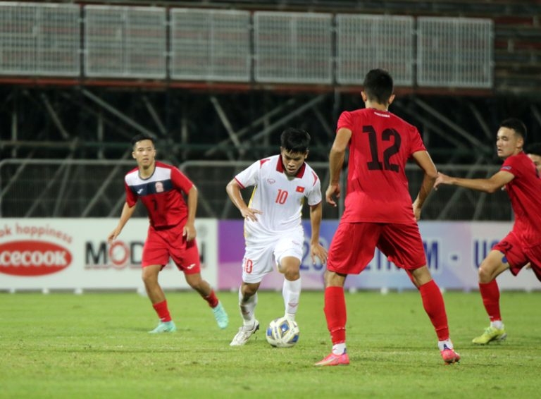 Giao hữu: U23 Việt Nam thắng đậm U23 Kyrgyzstan