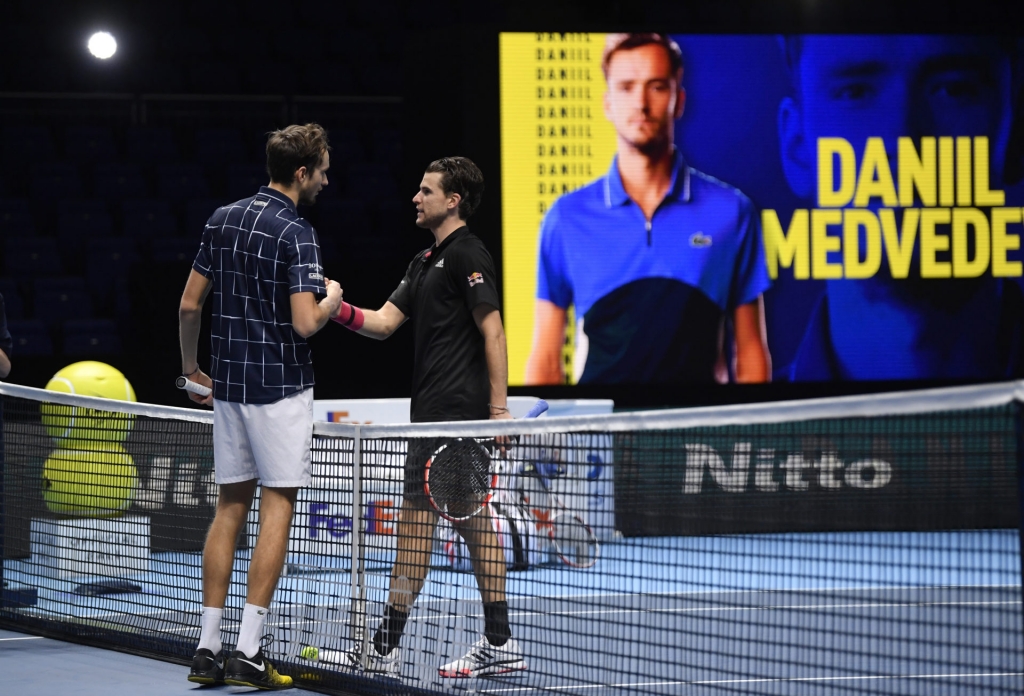 Daniil Medvedev đăng quang ngôi vô địch ATP Finals 2020