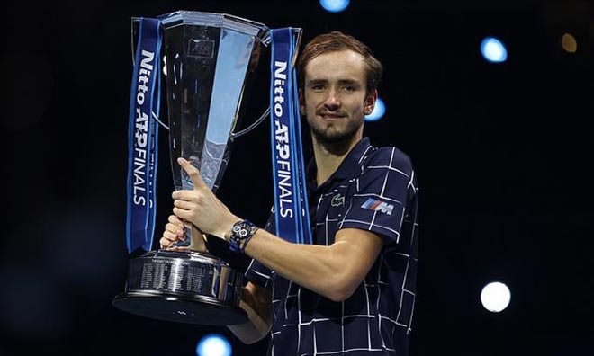 Daniil Medvedev đăng quang ngôi vô địch ATP Finals 2020