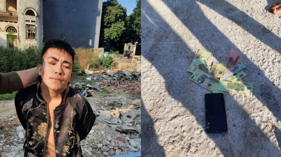 Bắc Giang: Người dân tóm gọn đối tượng dùng hung khi cướp tài sản