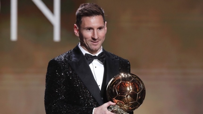 Lionel Messi lần thứ 7 giành danh hiệu Quả bóng Vàng