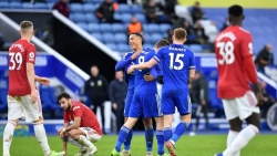 Manchester United và Leicester cầm chân nhau với trận hòa kịch tính
