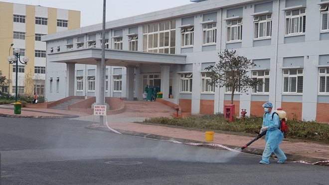 Khu cách ly tập trung tại Bệnh viện Hữu nghị Việt Tiệp cơ sở 2 (địa chỉ ở xã An Đồng, huyện An Dương, thành phố Hải Phòng)