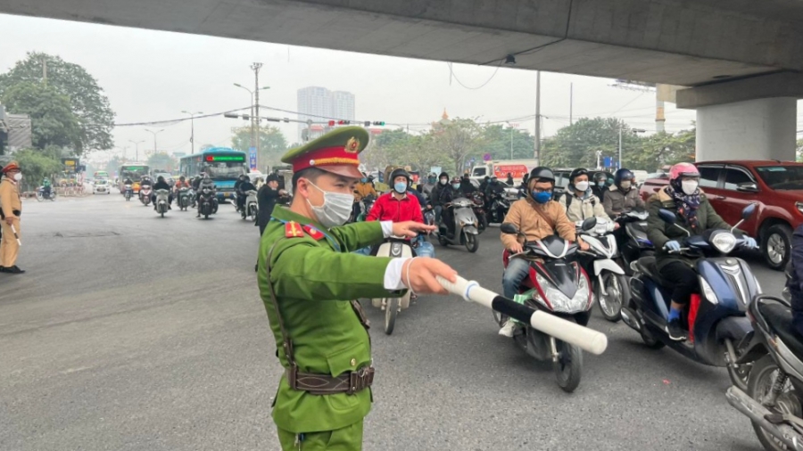 Chủ động phân luồng từ xa đón người dân về Thủ đô sau Tết Dương lịch